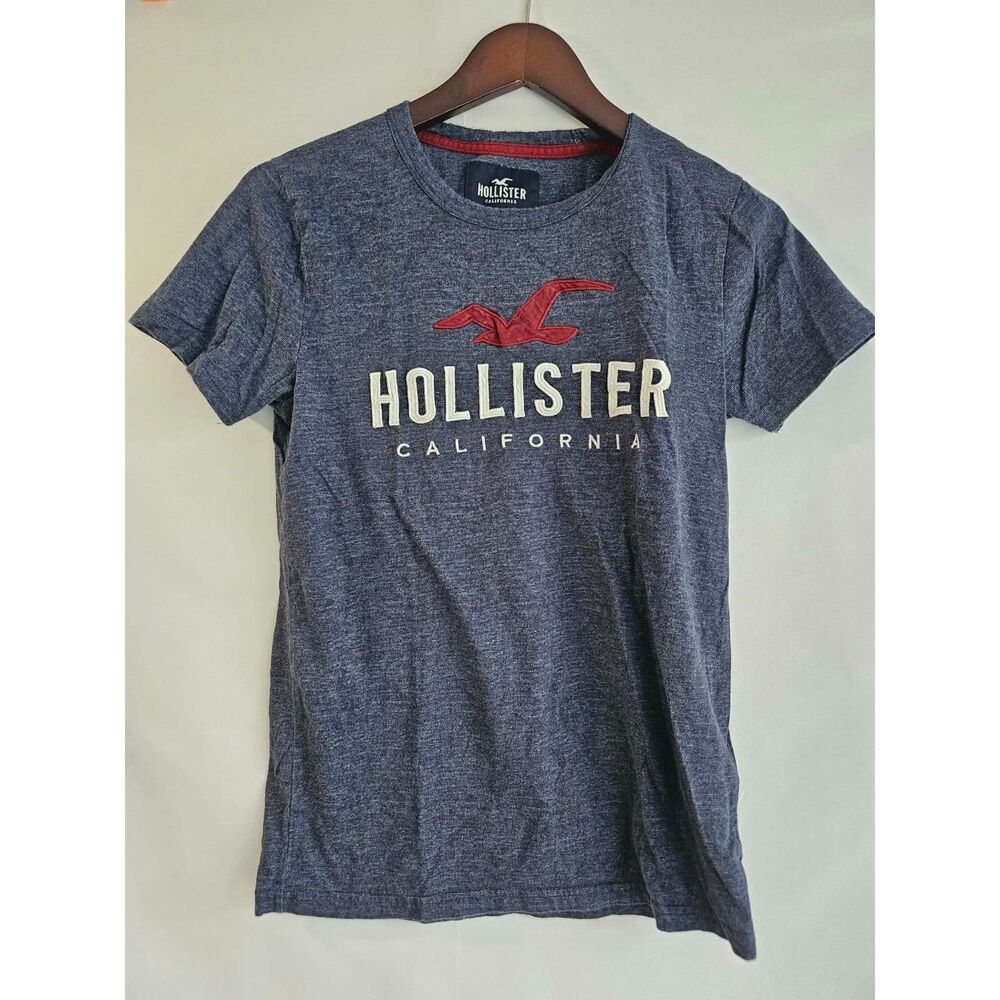 Hollister California Graphic Tee — XXS Beach Preppy Y2K